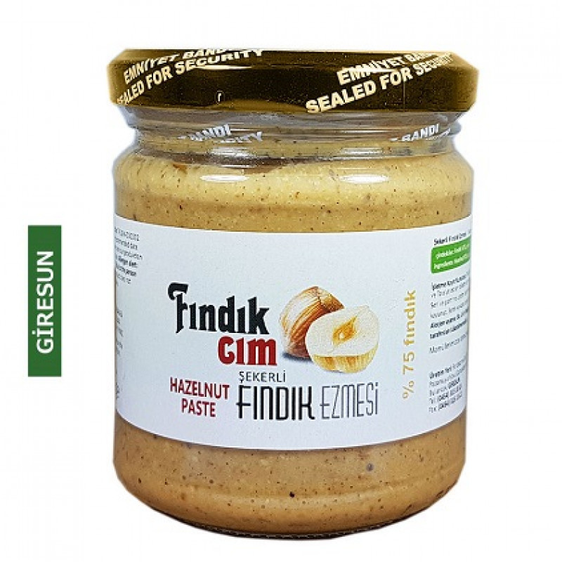 Fındıkcım Fındık Ezmesi, Şekerli Katkısız 180 Gr