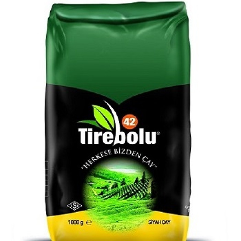 Tirebolu 42 Paket Siyah Çay 1000 Gr